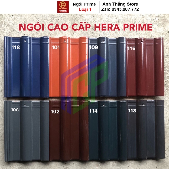 Ngói tráng men Prime Hera